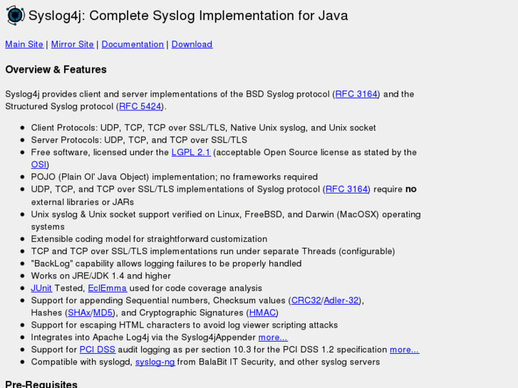www.syslog4j.com