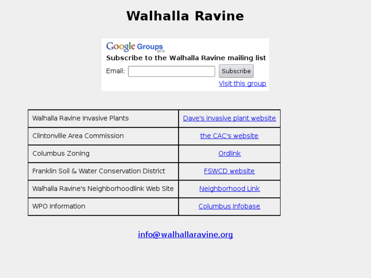 www.walhallaravine.org