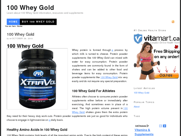 www.100wheygold.com