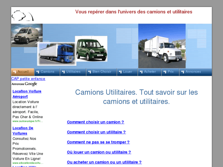 www.camions-utilitaires.fr