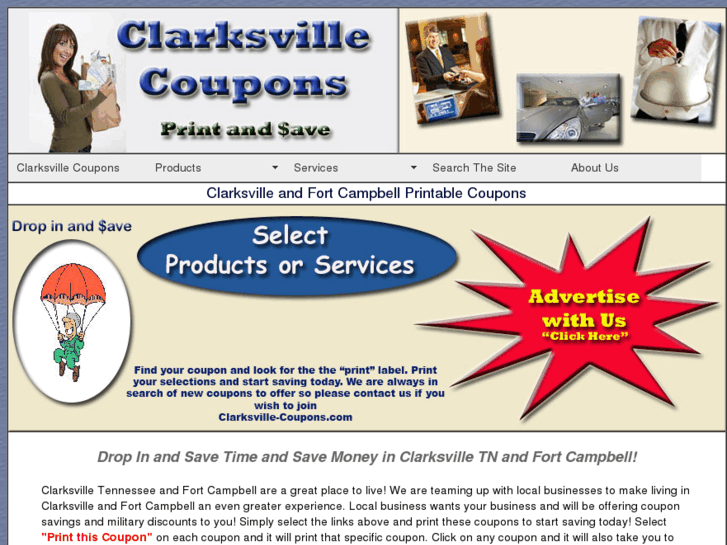 www.clarksville-coupons.com