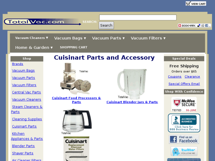 www.cuisinartpart.com