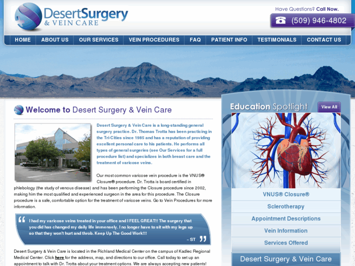 www.desertsurgeryandvein.com