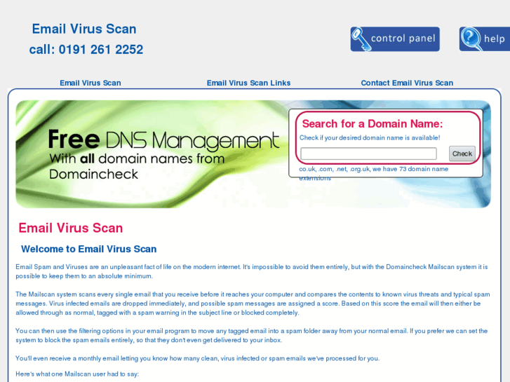 www.emailvirusscan.co.uk