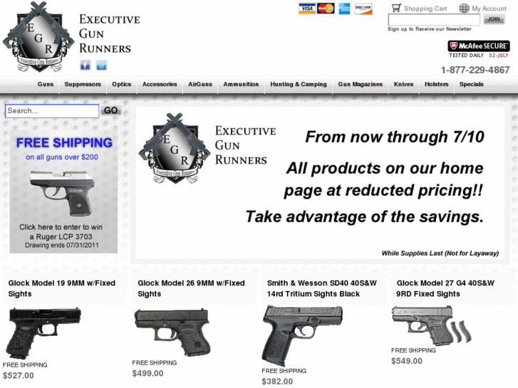 www.executivegunrunner.net