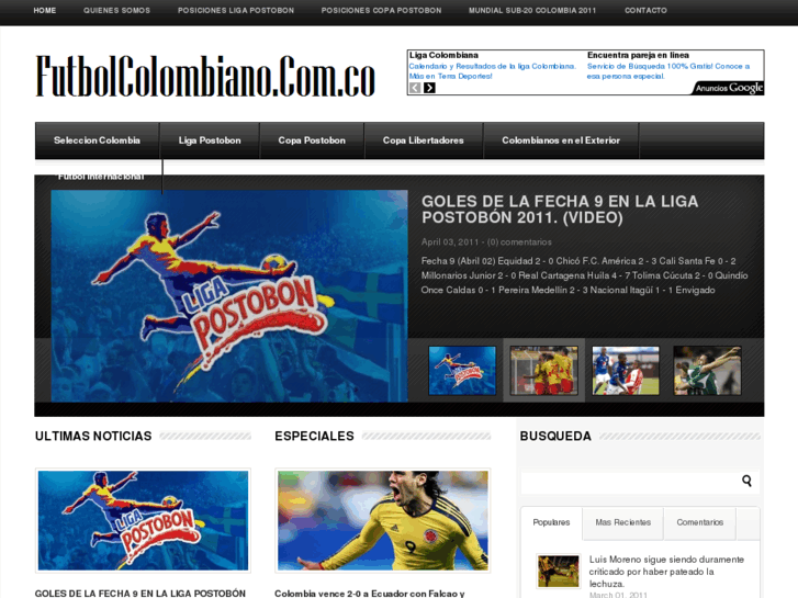 www.futbolcolombiano.com.co