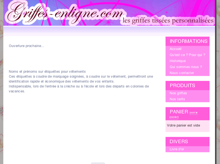 www.griffes-enligne.com