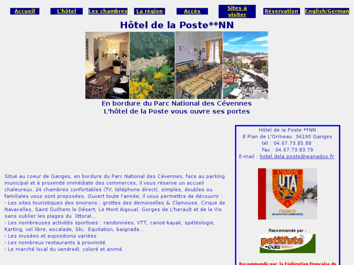 www.hoteldelaposteganges.com