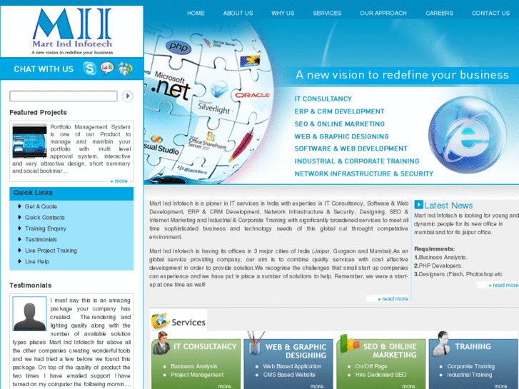 www.martindiainfotech.com
