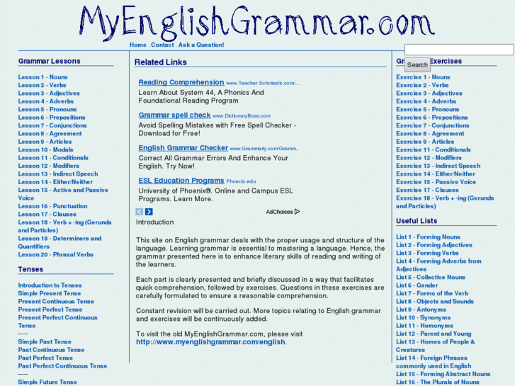 www.myenglishgrammar.com