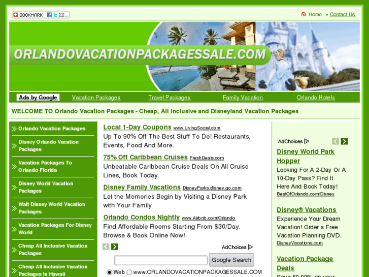 www.orlandovacationpackagessale.com