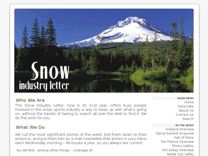 www.snowindustryletter.com