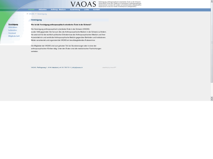 www.vaoas.ch