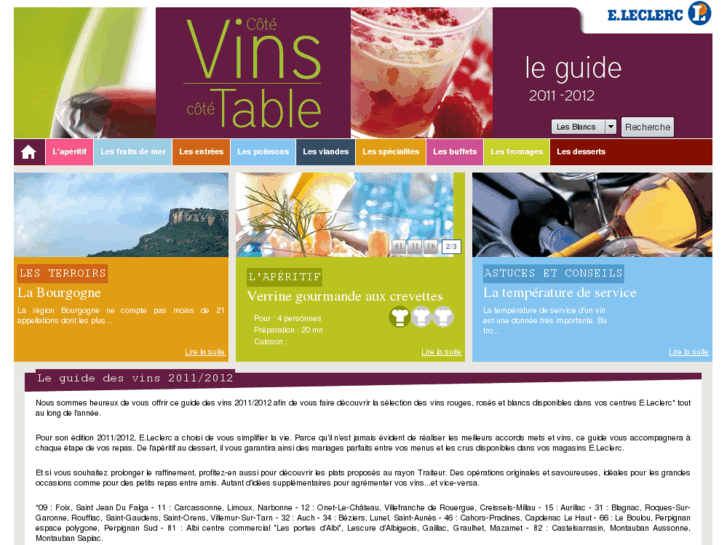 www.vins-recettes-eleclerc.com