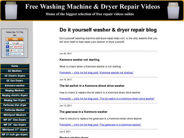 www.washer-dryer-repair-help.com