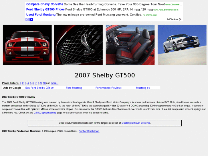 www.2007shelbygt500.com