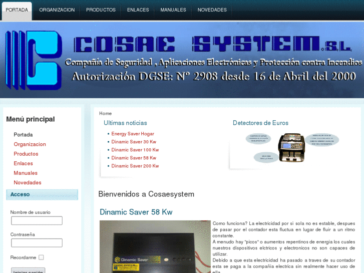 www.cosaesystem.com
