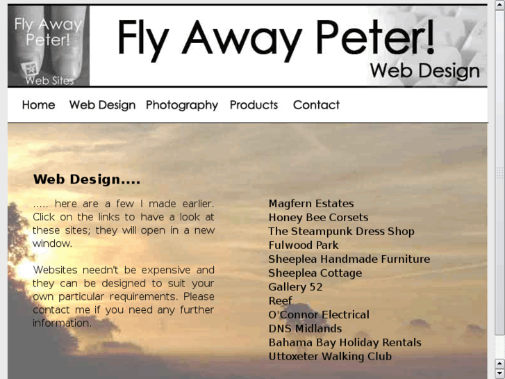 www.flyawaypeter.co.uk