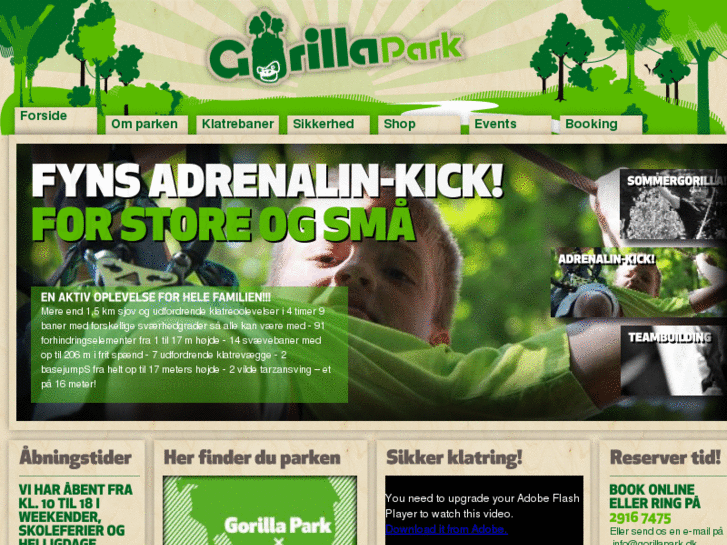 www.gorillapark.dk