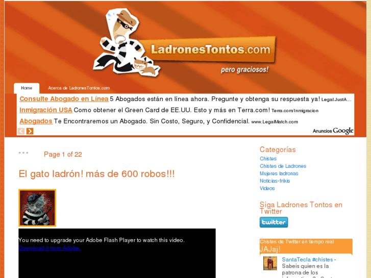 www.ladronestontos.com