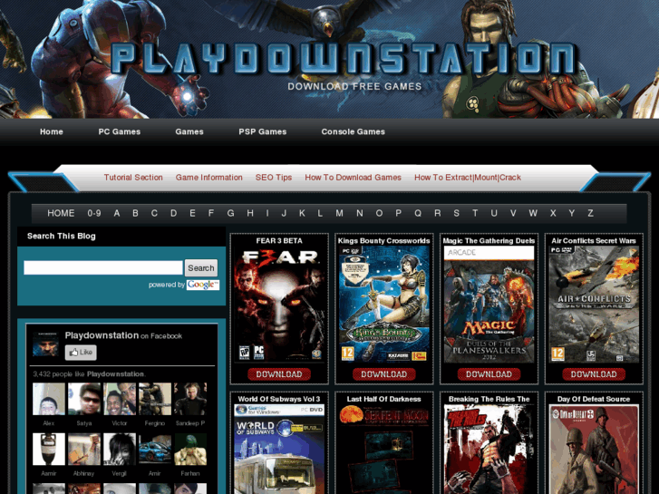 www.playdownstation.com