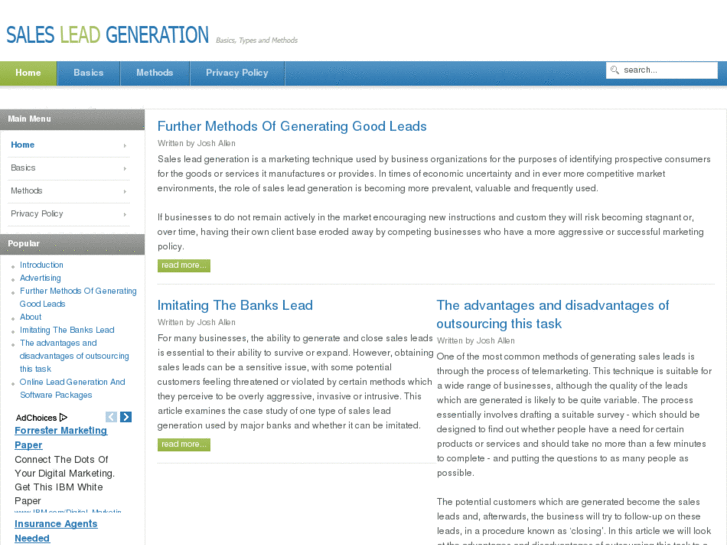 www.salesleadgeneration.net