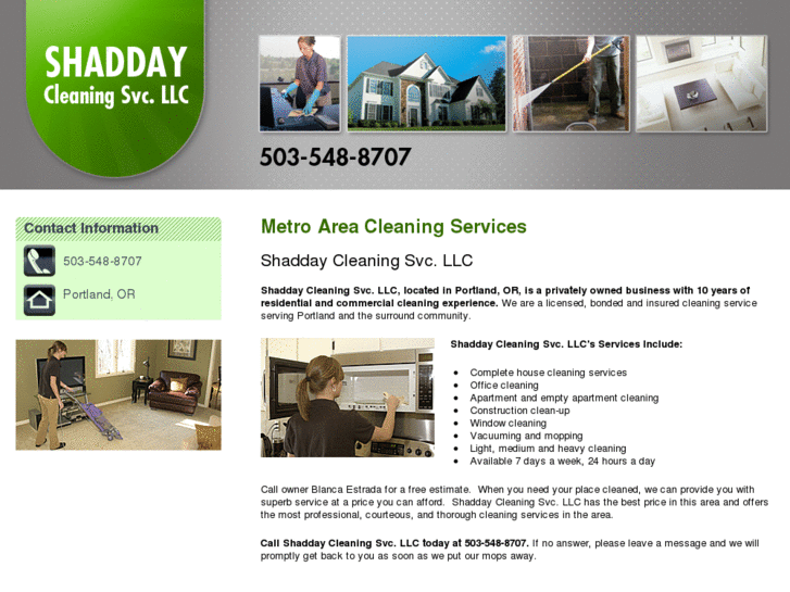 www.shaddaycleaning.com