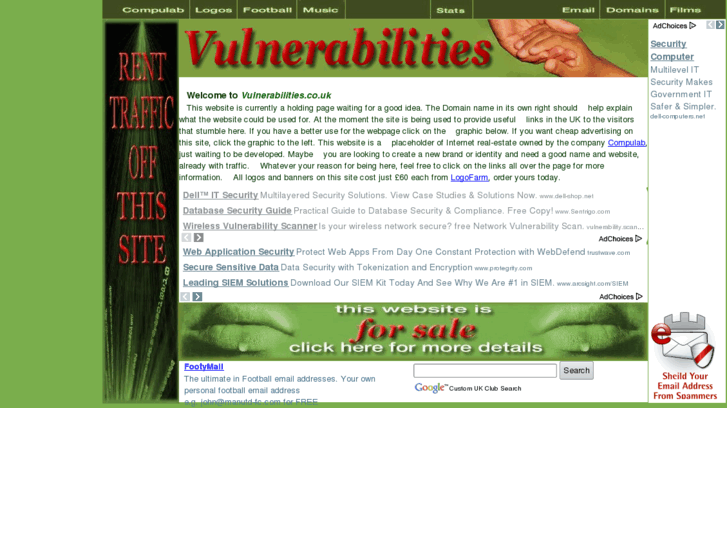 www.vulnerabilities.co.uk
