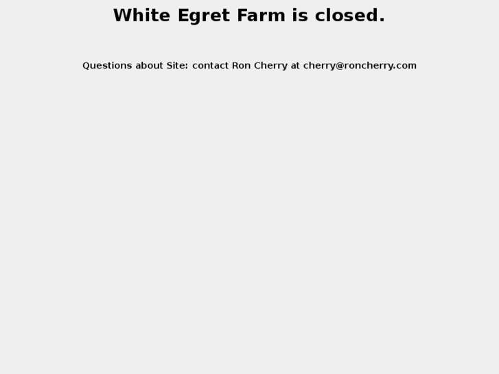 www.whiteegretfarm.com