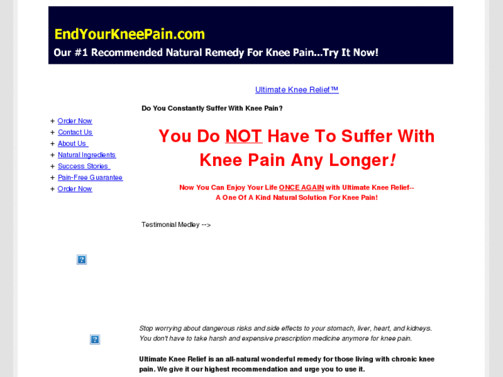 www.endyourkneepain.com