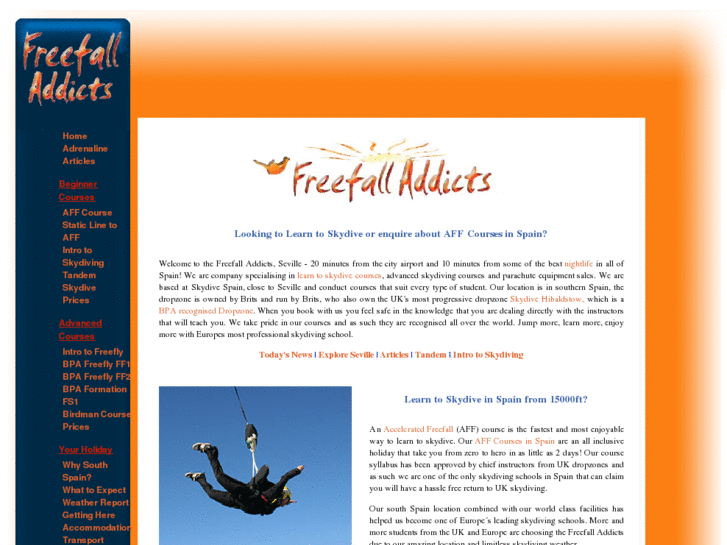 www.freefalladdicts.com