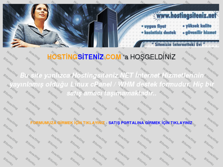 www.hostingsiteniz.com