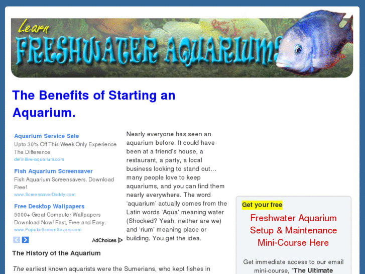 www.learnfreshwateraquariums.com