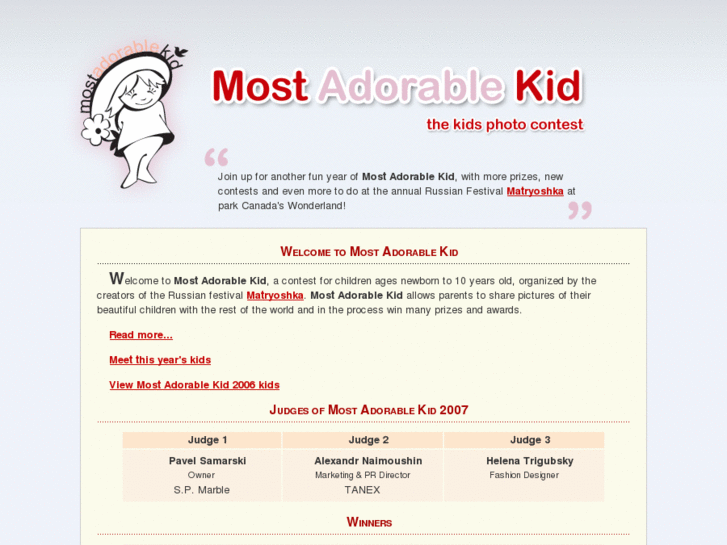 www.mostadorablekid.com