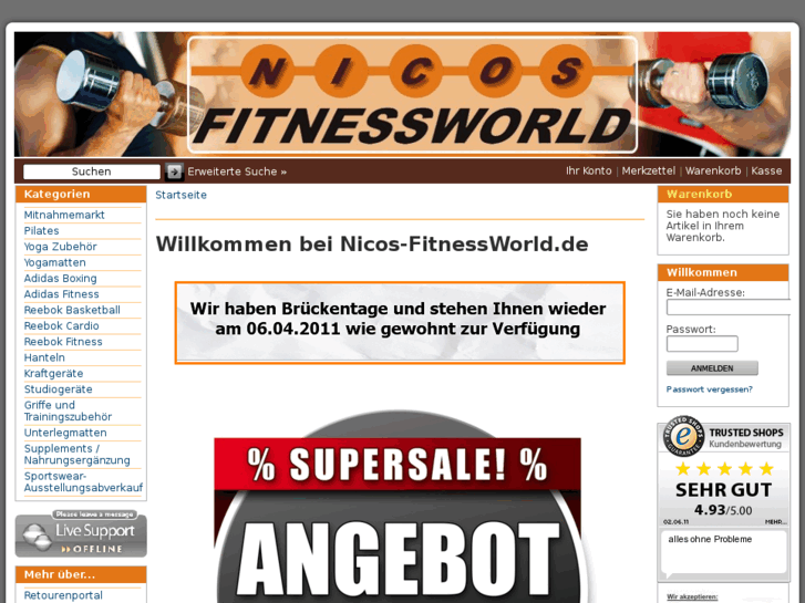 www.nicos-fitnessworld.com