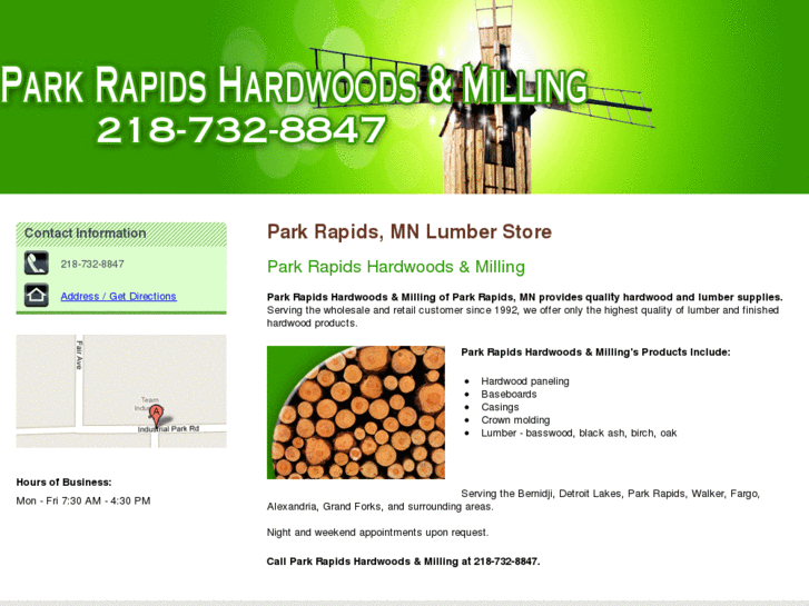 www.parkrapidshardwoods.com