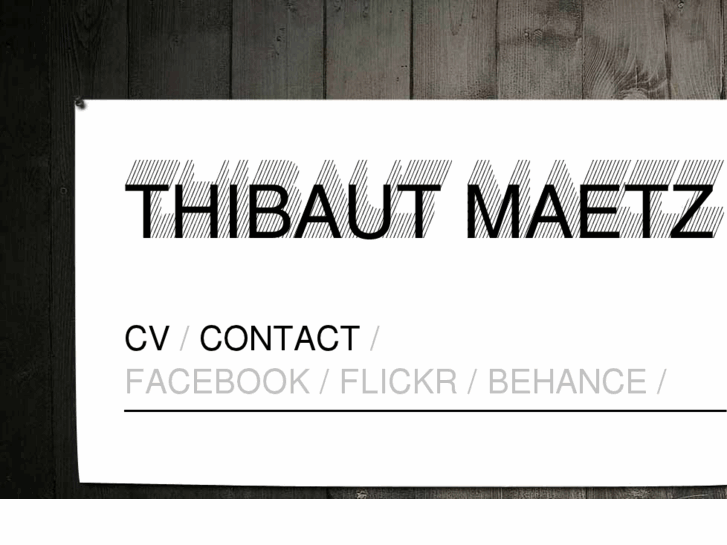 www.thibautmaetz.com