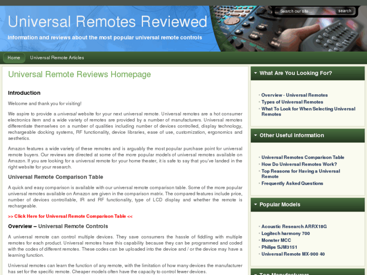 www.universalremotesreviewed.com