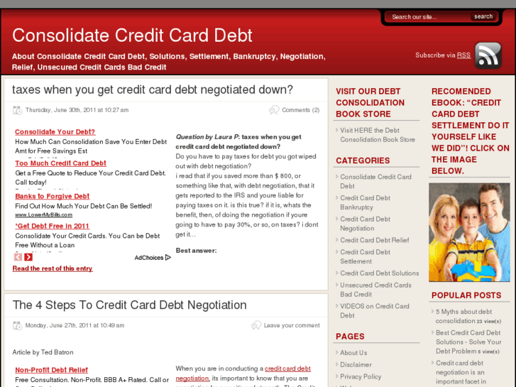 www.consolidate-creditcarddebt.net