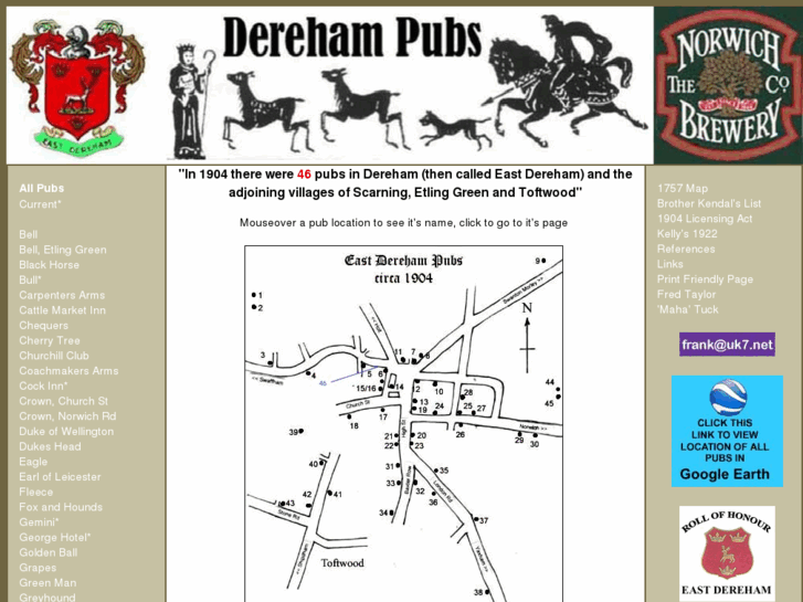 www.dereham-pubs.co.uk