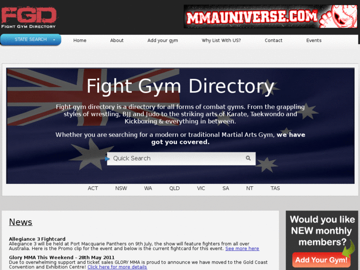 www.fightgymdirectory.com.au