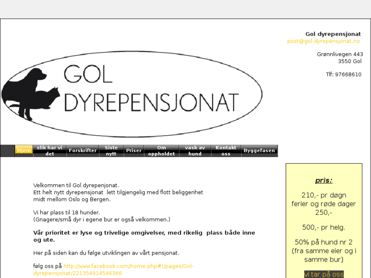 www.gol-dyrepensjonat.no