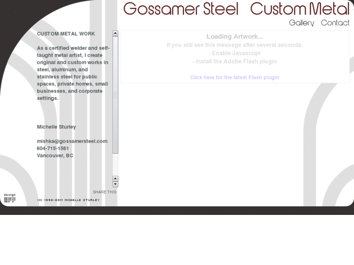 www.gossamersteel.com