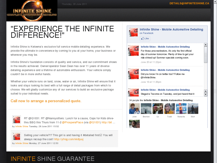 www.infiniteshine.ca