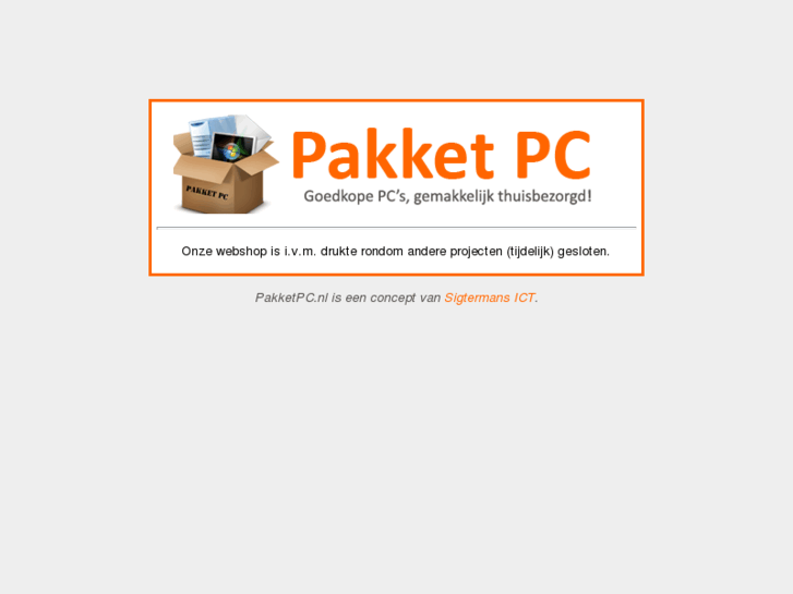www.pakketpc.nl