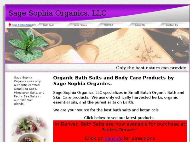 www.sagesophiaorganics.com