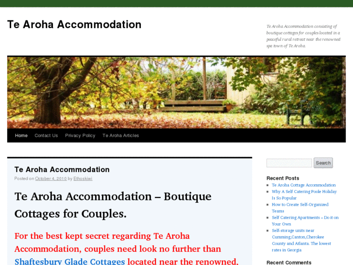 www.tearohaaccommodation.com