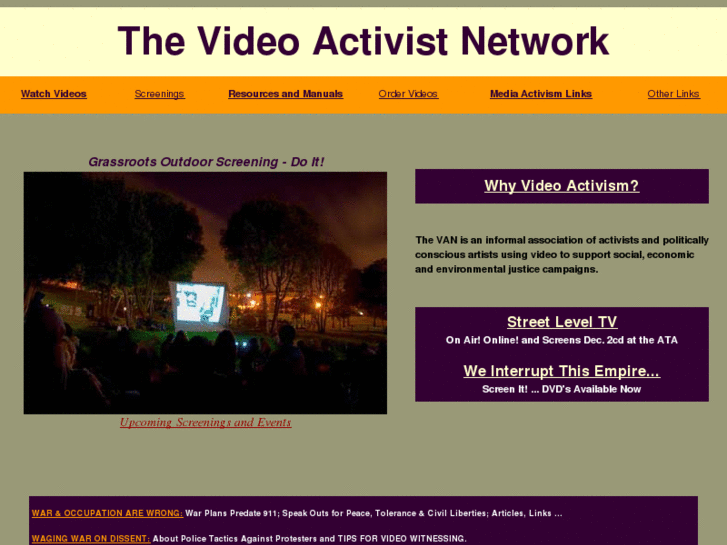 www.videoactivism.org