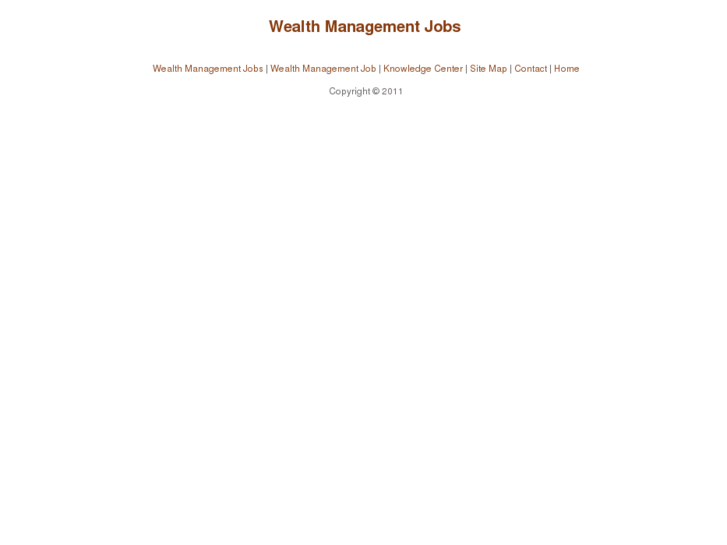 www.wealthmanagementjobs.net