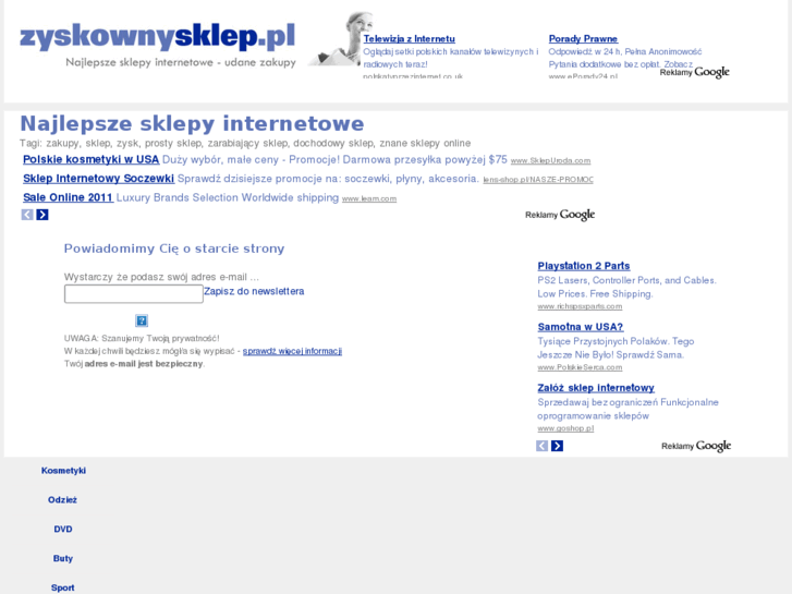 www.zyskownysklep.pl